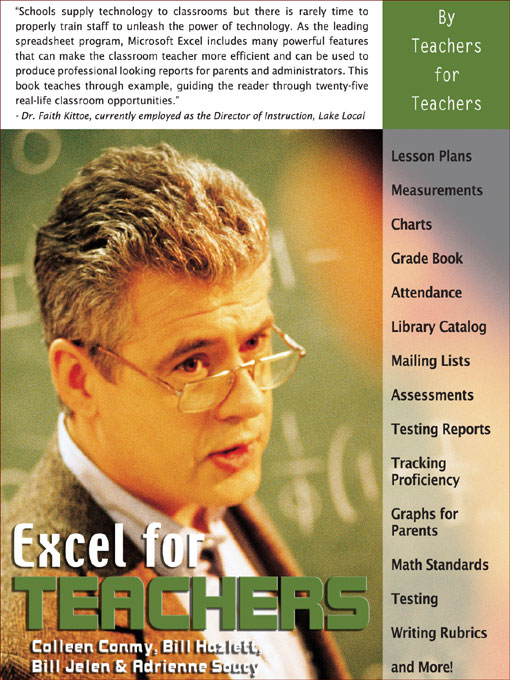 Title details for Excel for Teachers by Adrienne Soucy - Available